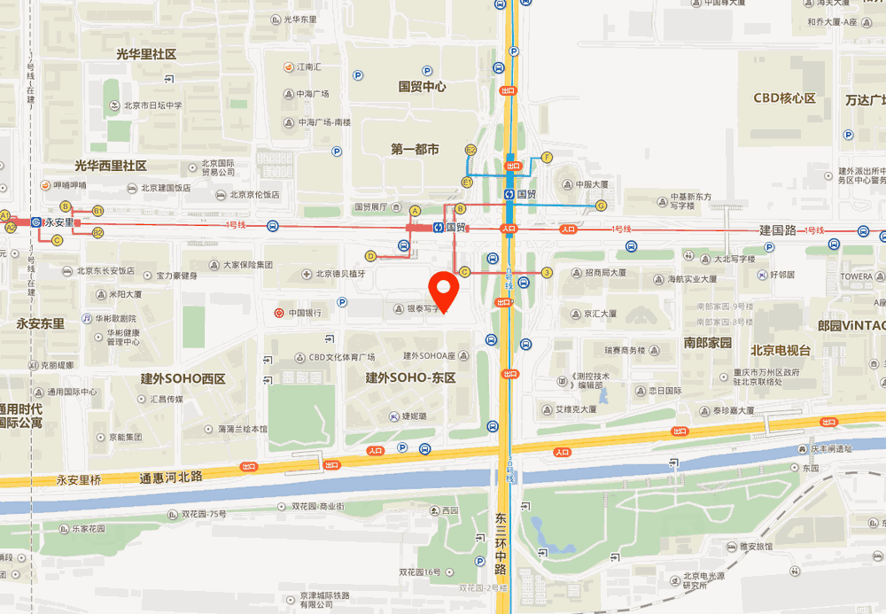 PICC大厦位置地图